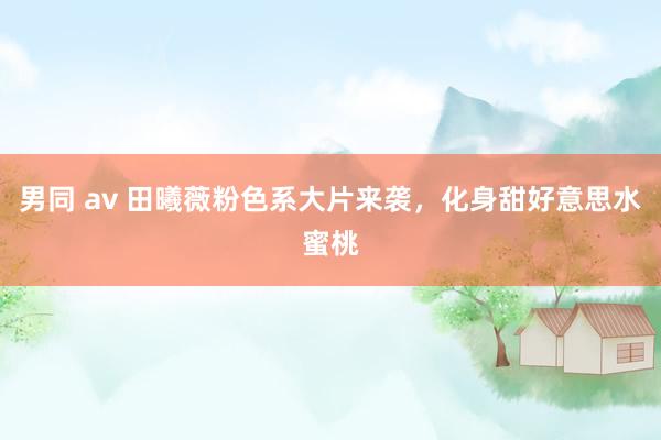 男同 av 田曦薇粉色系大片来袭，化身甜好意思水蜜桃